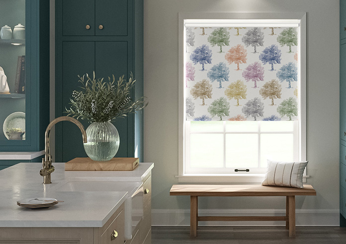 Vintage Tree, Multi - Roller Blind - Image 3